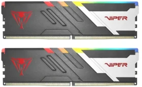 Patriot Viper Venom RGB 32GB (2x16GB) 6000MHz šedá / DDR5 / CL30 / XMP 3.0 / Unbuffered / 1.35V (PVVR532G600C30K)