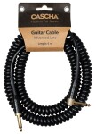 Cascha Advanced Line Guitar Cable Curly Black 6m