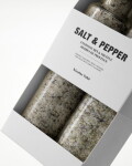 Nicolas Vahé Dárková sada solí Nicolas Vahé – Truffle / Herbs de Provence, černá barva, multi barva, sklo