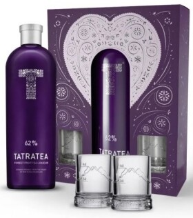 Tatratea Forest Fruit 62% 0,7 l (dárkové balení 2 panáky)