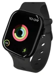 Decoded Ares Splice Strap černá / Řemínek / Apple Watch 40/42 mm / silikonový (D26AWS42ABS2BK)