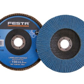 FESTA 22150 Kotouč lamelový, 150mm, P 40