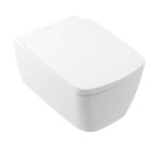 VILLEROY & BOCH - Subway 3.0 Závěsné WC se sedátkem SoftClosing, TwistFlush, Rimless, CeramicPlus, alpská bílá 4610TLR1