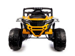 Mamido Elektrické autíčko Buggy Racing Speed 22 žluté | 4x4 | 12V10Ah | 180W | EVA | LED | 2,4Ghz | ECO kůže