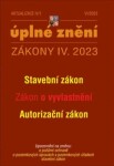 Aktualizace IV/1 2023 Stavební zákon zákon zákon