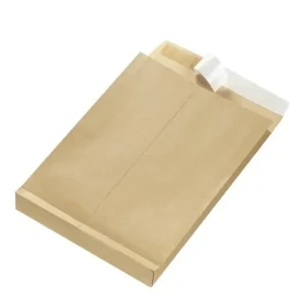 Herlitz Obálka se samolepícím proužkem / 25ks / hnědá (797506)