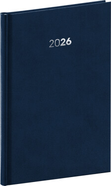 Týdenní diář 2026 NOTIQUE A5 - Balakon tmavě modrý, 15 x 21 cm