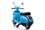 Mamido Dětský elektrický skútr Vespa PX150 12V modrý