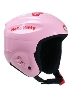 Hello Kitty Girl fullshell PINK dětská helma na snowboard XXS