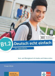 Deutsch echt einfach! B1.2 - Kursbuch/Übungsbuch + MP3 allango.net - Giorgio Motta