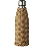 Ib Laursen Termolahev Polyrattan Handwoven Brown 500 ml, přírodní barva, kov, proutí