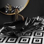 REA - Umyvadlo na desku Infinity Black REA-U3401