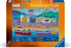 RAVENSBURGER Puzzle Život v přístavu