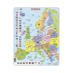 Puzzle MAXI Mapa Evropy (na šířku)/70dílků