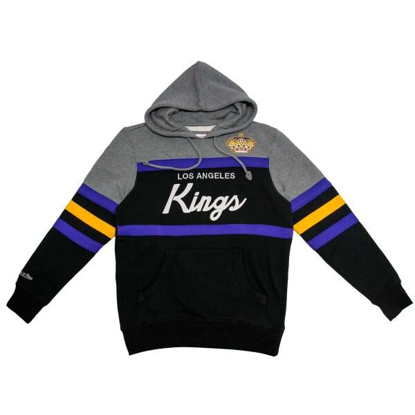 Mitchell & Ness Pánská mikina Los Angeles Kings NHL Head Coach Hoodie Velikost: M