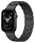 Pitaka Carbon Fiber Link Band Retro / Řemínek / Apple Watch 42/44/45/49 mm / karbonové vlákno (AWB2311)