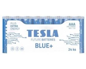 TESLA BLUE+ Zinc Carbon mikrotužková baterie AAA (R03) 24 ks / fólie (1099137202)