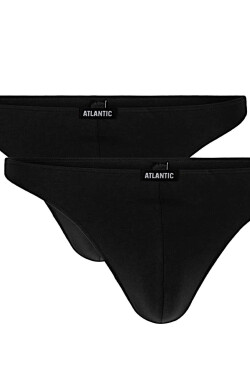 Pánská tanga 253 black - Atlantic černá XXL