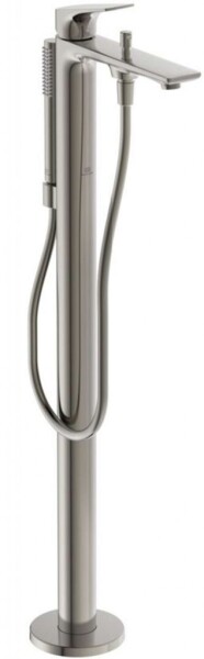 IDEAL STANDARD - La Dolce Vita Vanová baterie do podlahy, Silver Storm BD673GN