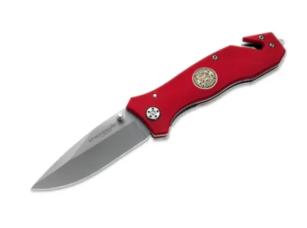 Boker Magnum Fire Brigade / Kapesní nůž / Ocel 440A / Rukojeť G-10 / Linerlock (01MB366)