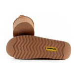 D.Franklin dámské sněhule zimní módní kožešinové zateplené boty hnědé dámské 38