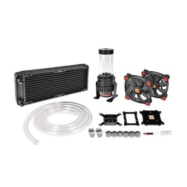 THERMALTAKE Pacific Gaming R240 D5 Water Cooling Kit / Sada vodního chlazení (CL-W196-CU00RE-A)