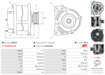 Alternátor AUDI A3 (8V) 1.0–1.4 TFSI