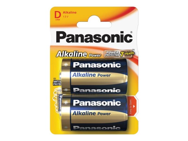 Panasonic Alkaline Power LR20APB/2BP D 2ks / blistr (83000203BAL)