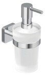 KLUDI - Vela S Dávkovač mýdla s držákem, sklo/chrom 2597605