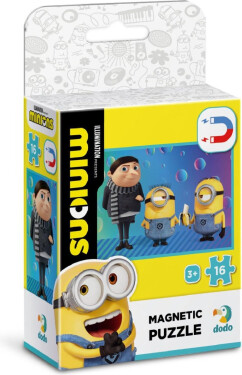 Magnetické puzzle Mimoni Malý Gru 16 dílků
