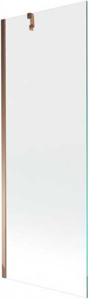 MEXEN/S - Next vanová zástěna FIX 70x150, transparent, růžové zlato 895-070-000-00-00-60