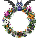 LEGO LEGO® Iconic 40825 Halloweenský věnec