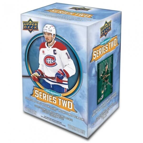 2025-2026 NHL Upper Deck Series Two Blaster Box - hokejové karty