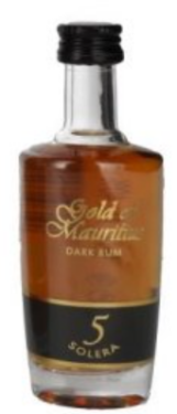 Gold of Mauritius Solera Dark 5yo 0,05L