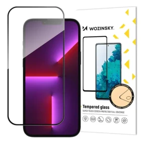 Wozinsky Full Glue tvrzené sklo pro Apple iPhone 16 Pro/17 / Ochranné sklo / Plně nalepovací