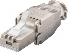 Konektor RJ45 8pinů CAT6A stíněný - montáž bez nástroje 4040849382925