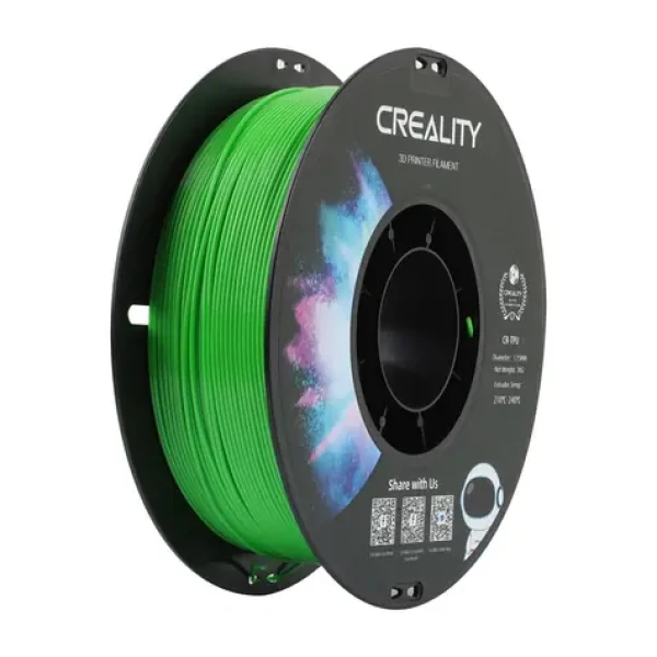 Creality Filament TPU zelená / struna pro 3D tiskárnu / TPU / 1.75mm / 1kg (3301040037)