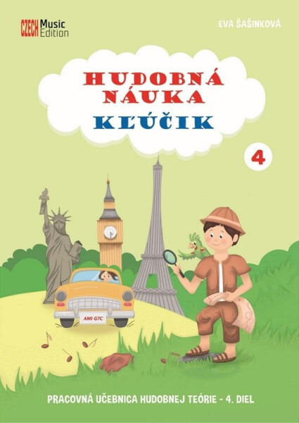 Hudobná náuka Kľúčik 4 - Pracovná učebnica hudobnej teórie 4. diel - Eva Šašinková