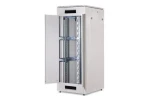 Digitus Unique 42U šedá / Stojanový rozvaděč / 19" / 800x1000mm / nosnost 800kg / skleněné dveře (DN-19 42U-8/10-1)