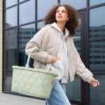 Nákupní košík Reisenthel Carrybag Puffer iced matcha