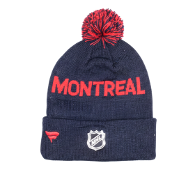 Outerstuff Dětská zimní čepice Montreal Canadiens NHL Cuffed Knit With Pom