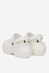 Pantofle Crocs BELLA CLOG 210062-100 Materiál - Croslite