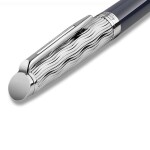 Plnicí pero Waterman Hémisphére Made in France DLX Blue CT, hrot F