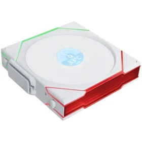 Lian Li UNI FAN TL Wireless LCD Fan Reverse Blade bílá / 120mm / Fluid Dynamic Bearing / 31 dB @ 1900 RPM / 54.3 CFM (12RTLLCD1W1W)