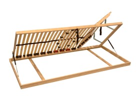 Materasso Polohovací a výklopný lamelový rošt Double BVH ROZMĚR: 120 x 200 cm - ATYP