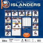 JF Turner Kalendář New York Islanders NHL 2026 Wall Calendar