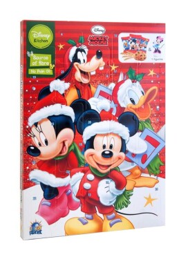 Adventní kalendář Mickey Mouse se sušenkami 132g (Cookie calendar with surprise)