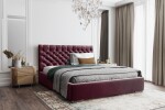 FRONTI Postel MODEL 03 200x200 fialová - MAGIC VELVET 2202
