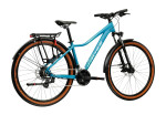 KROSS LEA X200 EQ, rám 17" (M), model 2026, pneu 27,5", barva tyrkysová/tyrkysová/matný - ZDARMA dopravné, seřízení, odborná montáž a cyklopočítač! (Záruka nejlepší ceny. Nalezli jste někde lepší cenu? Napište nám a zkusíme ji trumfnout! )