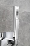 SAPHO - LATUS podomítková sprchová termostatická baterie vč. sprchy, 2/3 výstupy, chrom 1102-45